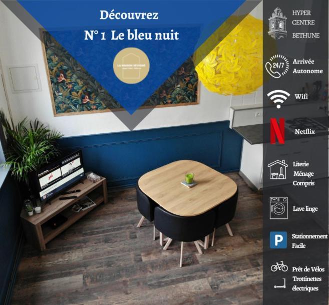 La Maison Sevigne - Appart Hotel - N°1 Béthune Екстериор снимка